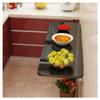 Laundry Floating Folding Table, Wood Wall Mounted Folding Table, fold down table, Folding Kitchen Table, Drop Leaf Dining Stable Sturdy Table With Bracket, Wall Shelf Computer Desks Workstations ( Col view 1