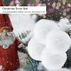 MUNEFE 0Pcs 7cm Christmas Snow, Indoor Snow Fiht Set, Liht Christmas Snow Decorations for Winter Holiday Decorations view 4
