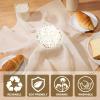Amrules Cheese Cloths for Straining, 10PCS 20x20 Inch Grade 100 Cheese Cloth, Reusable Washable Unbleached Pure Cotton Cheesecloth for Cooking and Cheese Making with Hemmed Edge view 3