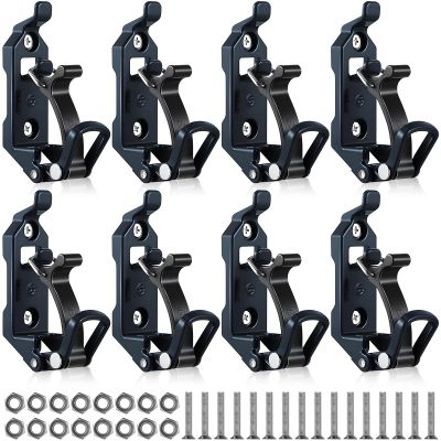 8 Pcs Shovel Holder for Truck, Metal Shovel Mount for Roof Rack, Truck, RV