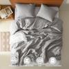Comfort Spaces Light Grey King Duvet Cover Set - 3 Pieces Breathable Dotted Weave Texture Duvet Sets, Modern Farmhouse Boho Duvet Cover & Sham, All Season Microfiber King Bed Set, King/Cal King view 3