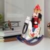 SEWACC Wooden Nutcracker 30CM Christmas Nutcracker Figures on Christmas Traditional Wooden Santa Nutcracker Ornaments for Shelves Tables view 4