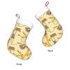 WURTON Christmas Stocking Cute Cartoon Sloths Xmas Stocking for Party Decor Family Holiday Hanging Stocking view 3