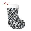 WURTON Christmas Stocking Pile of Footballs Xmas Stocking for Party Decor Family Holiday Hanging Stocking view 1