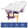 HOMBYS Memory Foam Massage Bed Mattress Topper, Non-Slip Lash Bed Table Mattress Topper with Removable Cover and Holding Elastic Bands, Cushion Only, White, 73"x29"x3" view 3