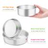 E-far Cake Pan Set of 3 (4 inch/6 inch/8 inch) with Piping Bags and Tips Set view 4