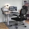 Mesh Ergonomic Office Chair with Flip Up Arms High Back Desk Chair -High Adjustable Headrest with Flip-Up Arms, Tilt Function, Lumbar Support Swivel Computer Chair Task Chair,Executive Chair, Black view 1