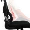 Mesh Ergonomic Office Chair with Flip Up Arms High Back Desk Chair -High Adjustable Headrest with Flip-Up Arms, Tilt Function, Lumbar Support Swivel Computer Chair Task Chair,Executive Chair, Black view 3