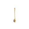 HEXEH Spoons Stainless Steel Coffee Spoon Long Handle Spoon Ice Cream Dessert Spoon Fruit Spoon Stirring Milk Tea Spoon Dessert Spoon (Color : Gold, Size : Small) view 1