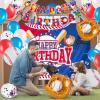 Baseball Party Decorations, Baseball Birthday Decorations Supplies Party Favors Birthday Banners, Baseball Temporary Tattoos, Baseball Balloons, Cupcake Topper Centerpieces, Backdrop Tablecloth view 3