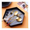 HEXEH Spoons Dessert Spoon Stainless Steel Coffee Spoon Short Handle Golden Spoon Stirring Spoon Delicate Ice Cream Spoon Dessert Spoon (Color : White, Size : Spoon) view 4