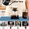 Blue Coffee Maker Mats, 19x12" Absorbent Hide Stain Bar Mat with Non-Slip Rubber Backed, Large Dish Drying Mat for Kitchen Counter, Easy Clean Quick Drying-Mat for Coffee Machine Dish Rack view 3
