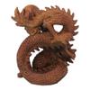 6 Inch Wooden-Like Feng Shui Chinese Imperial Dragon Statue view 2
