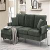 84" Convertible Sectional Sofa, Modern Chenille L-Shaped Sofa Couch with Reversible Chaise Lounge, Fit for Living Room, Apartment(2 Pillows) view 3