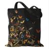Miss Adola Aesthetic Canvas Tote Bag for Women - Vine Butterflies Reusable Tote Shoulder Bag Cute Funny Casual Sturdy Cloth Cotton Bag for Vacation, Shopping, Grocery, Work, Gym view 1