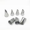 Cake Piping Tips Pastry Nozzle 7 Pcs Stainless Steel Cake Decorating Tips Set Cream Icing Piping Fondant Rose Pastry Tools Piping Tips Set Portable view 4