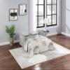 Twins Sofa Bed with 2 Beige Pillow Daybed, Gray Velvet view 4