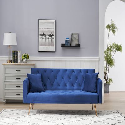71" Convertible Double Folding Living Room Sofa Bed