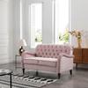 2229,Pink Chesterfield;2 Seater,Modern Sofa view 3