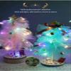 3 Pack of Christmas Decorations Light up mini Christmas Tree Decorations DIY kit Bag Dress-up Props Children's Kindergarten Scene Layout Decoration view 4