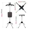 Hanging Ironing Board Vertical Handheld Ironing Plate Foldable Save Space Aluminum Alloy Frame Strong Bearing Capacity Compact Size Ironing Rack for Travel Home view 2