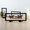 Restaurantware Memorabilia Display Box 10 Count 11.81 x 4.33 x 0.79 Inches Plastic Floating Display Frame 3D Secure Display Case Black view 4