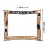 LUOZZY 2pcs Happy New Year Photo Booth Frame Inflatable Selfie Photo Props PVC Photo Frame Layout Props for 2025 New Year Christmas Party view 2