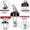 Automatic Measured Bottle Pourer - Quick Shot Spirit Measure Pourer Drinks Wine Cocktail Dispenser Home Bar Tools - 2 pack 1.5oz view 2