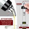 Automatic Measured Bottle Pourer - Quick Shot Spirit Measure Pourer Drinks Wine Cocktail Dispenser Home Bar Tools - 2 pack 1.5oz view 3