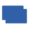 2 PCS Silicone Mats for Kitchen Counter, 23.6" by 15.7" Multipurpose Mat,Heat Resistant Nonskid Table Mat for Air Fryer to Site on, Countertop Protector Classic Blue view 1
