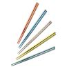 Pure Titanium Chopsticks Biophilic Metal Chopsticks Reusable Dishwasher safe Premium Japanese Korean Chopstick for Eating 5 Pairs Gift Set 5 Colors Heavy Metal Free. (5 pairs blue) view 2
