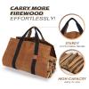 Firewood Log Carrier Tote Bag, Mini Ash Bucket view 3