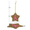 Breast-Cancer-Awareness Logo Christmas Ornaments, Ceremic Ornaments Star Shape Porcelain Ornament Christmas Tree Office Home Decoration Xmas Souvenirs view 4