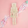 Unfinished Nutcracker Wood Cutout 14 inch, Pack of 5 Large Nutcracker Christmas Decorations for Door Hangers & Crafts, by Woodpeckers view 4