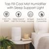 Crane Ultra-Quiet 3-in-1 Humidifier for Baby with Essential Oil Tray, 7-Color Sleep Light, 1 Gallon Top-Fill Tank, Ideal for Bedroom view 3