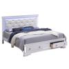 Glory Furniture Verona Full Size Storage Bed in White Pearlescent view 1
