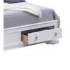 Glory Furniture Verona Full Size Storage Bed in White Pearlescent view 3