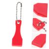 Anneome 10pcs Scratch Off Ticket Tool Ticket Scratcher Keychain Tool Label Scraper Tool view 2