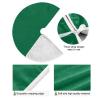 ALAZA Cadmium Green Christmas Tree Skirt Decoration for Merry Christmas Party Decorations Holiday Xmas 47.2 Inches view 2