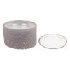 25Pcs Clear Gold Charger Plates, Table Charger Plates with a Rose Gold Elegant Beaded Design, Exquisite Dinner Charger Plates Ideal for Weddings and Formal Events (Style 5) view 2