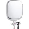 TAILI Shower Mirror Fogless for Shaving, Anti Fog Shaving Mirror with Razor Holder NO-Drilling,Removable,Shatterproof & Waterproof,Wall Mounted Bathroom Accessories with Powerful Suction(White) view 1