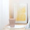 KALLORY Rubbish Can Plastic Wastebasket for Bathroom Office Kitchen Compact Trash Container Sturdy Design Easy to Use Half-Transparent for Spaces view 4