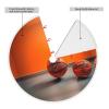 Double Layer Christmas Tree Skirt - Soft, Lightweight and Protects Your Floors - Perfect for The Holidays Basketball Orange view 4