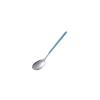 HEXEH Spoons Roasted Flower Spoon Household Stainless Steel Spoon Rice Spoon Watermelon Spoon Coffee Spoon Dessert Spoon Stirring Spoon Dessert Spoon (Color : C) view 1