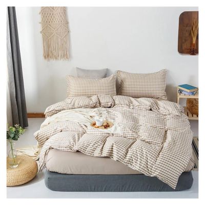 ADovz Plaid Comforter Set 220x240 Pillowcase 3 Piece,Bedding Sets,150x200 Comforter Sets,Blanket Sets,Sheets,Twin Queen Size,Bed Sheets