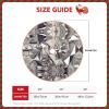 Christmas Tree Skirt - Festive Holiday Decor, 48 Size,Perfect for Christmas, Halloween, and New Year Celebrations view 3