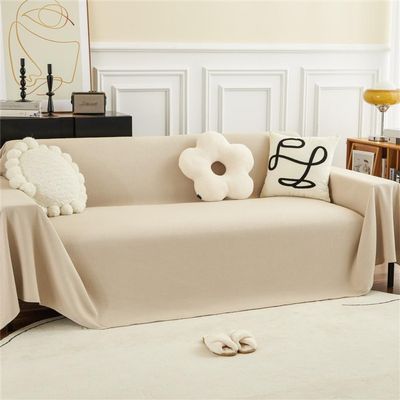 Anti-Slip Blanket Couch Cover Waterproof Couch Blanket Cover Decorative Couch Protector for Sofa,Loveseat,Recliner,Chair (Color : D, Size : 180x420cm(71x165inch))