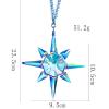 Chandelier Crystal Prisms Pendants AB Color Crystal Pendant Decor Prisms Hanging Charms Chandelier Crystal Prisms Pendants view 2