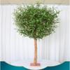 Artificial Trees Fake Tree Large Artificial Olive Tree 4.9ft Simulation Tree with Olive Fruit Faux Tree for Indoor Outdoor Artificial Plant fine Decor view 4