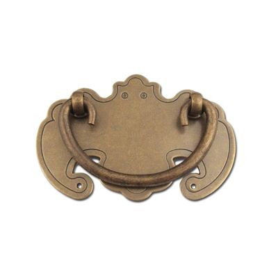 Vintage Cabinet Knobs, Brass Cupboard HandlesHardware Cupboard KnobsDrawer Handle All Copper Antique Horizontal Handle Furniture Accessories Easy to Install (Color : Brass) (Color : Bronze)